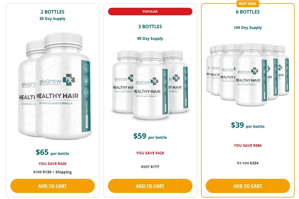 BioGrow purchase page